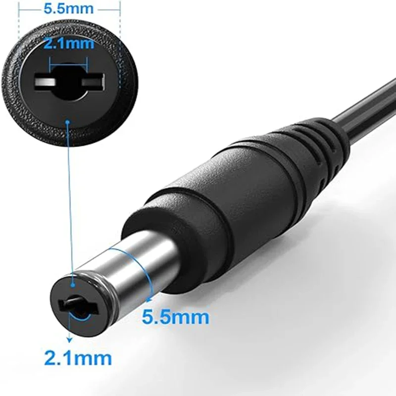 DC Extension Cable 1M 2M 3M 5M 10M 5.5x2.1mm Female to Male Plug for 12V 5V 24V Power Adapter Cord Home CCTV Camera LED Strip image 3