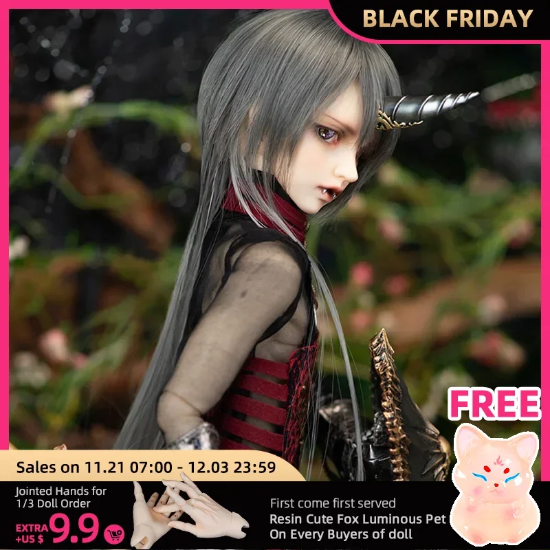 New Arrival BJD Dolls Minifee Klaus 1/4 FP Dark Knight Armoured Centaur Fairyline Boy Fairyland