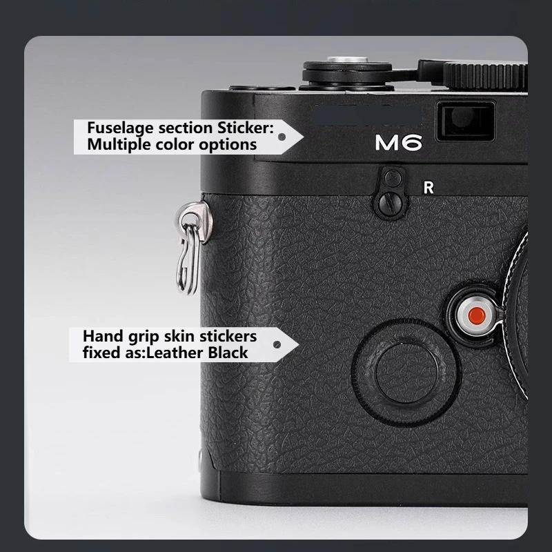 For LEICA M6 Camera Sticker Protective Skin Decal Vinyl Wrap Film Anti-Scratch Protector Coat M 6
