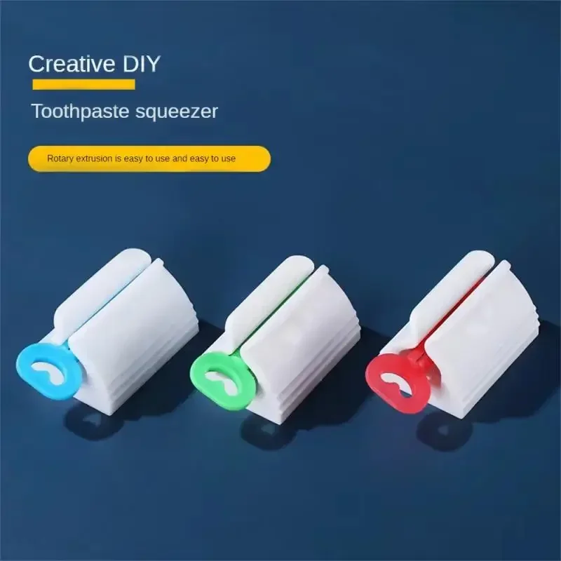 Toothpaste Squeezer Tooth Paste Holder Oral Care Bathroom Tools Tube Cosmetics Press Facial Cleanser Rolling Squeezing Dispenser