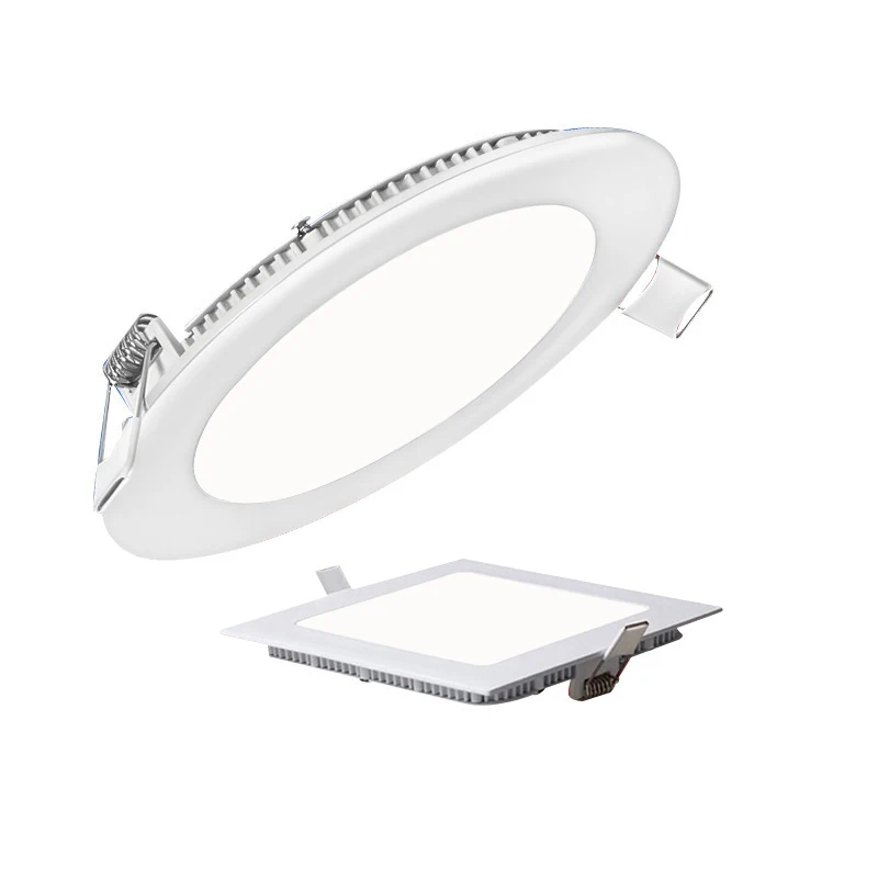 Luminária led de teto embutida, 3w 4w 6w 9w 12w 15w 18w, refletor de teto interno, design slim, renovação da casa