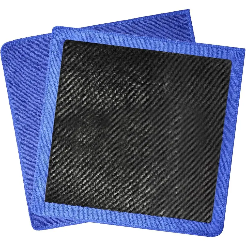 

2 Pack 12x12 Inch Microfiber Car Clay Towels - Detailing Cloths for Automotive Cleaning