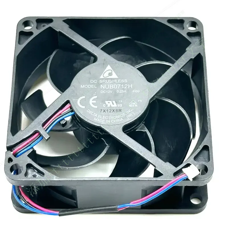 W FOR Delta Electronics Electronic NUB0712H F00 Server Cooling Fan DC 12V 0.23A 70x70x25mm 3-wire