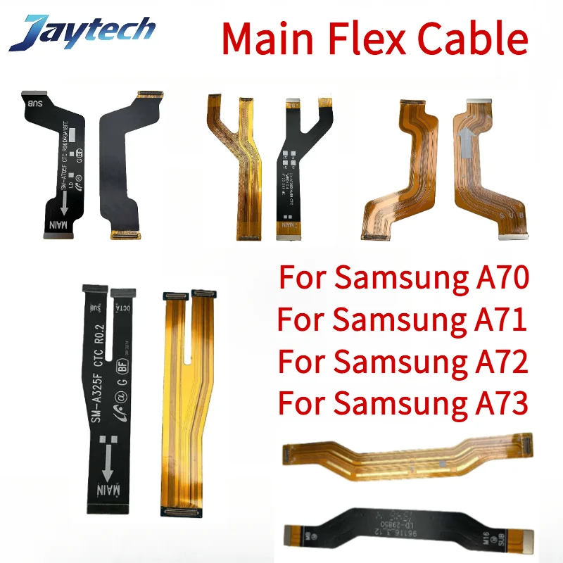 

1PCS Mainboard Main Flex Cable For Samsung A70 A71 A72 A73 A10s M16 A32 4G Motherboard Flex Cable Board Ribbon Connector Parts
