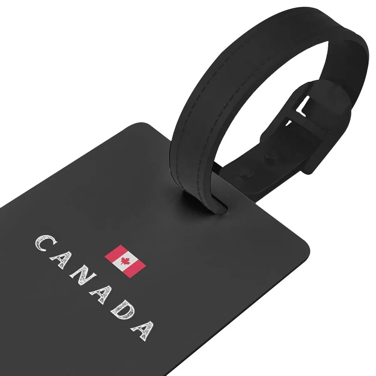 Canada Flag National Culture Luggage Tags Suitcase Accessories Travel Baggage Boarding Tag Portable Label Holder ID Name Address