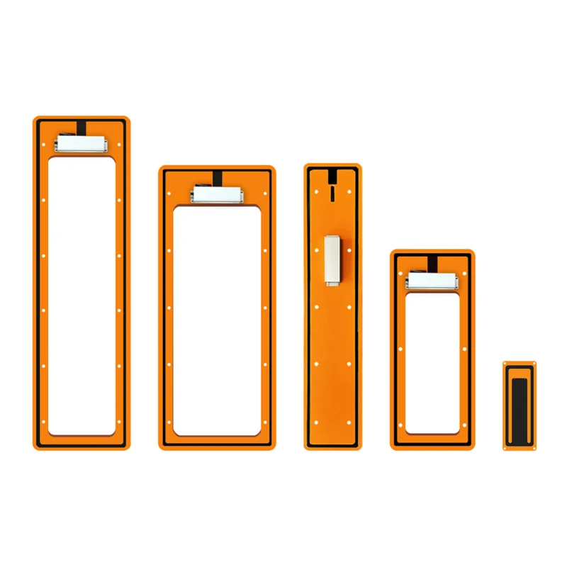 Lector estacionario RFID de etiqueta de oreja HDX de FDX-B de largo alcance de lectura de 1210x330mm escáner de panel de canal EID para báscula de ganado y ovejas