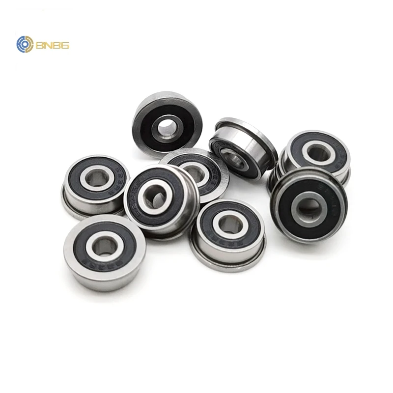 

10Pcs F623 RS Bearing For VORON 0 3x10x4 ABEC-7 Voron 3D Flanged Bearing F623-RS Ball Bearings F623RS 3D Print Bearings