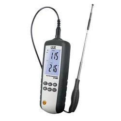 DT-3880 Handheld Thermal Anemometer Industrial High Precision Wind Speed Air Volume and Wind Temperature Measurement