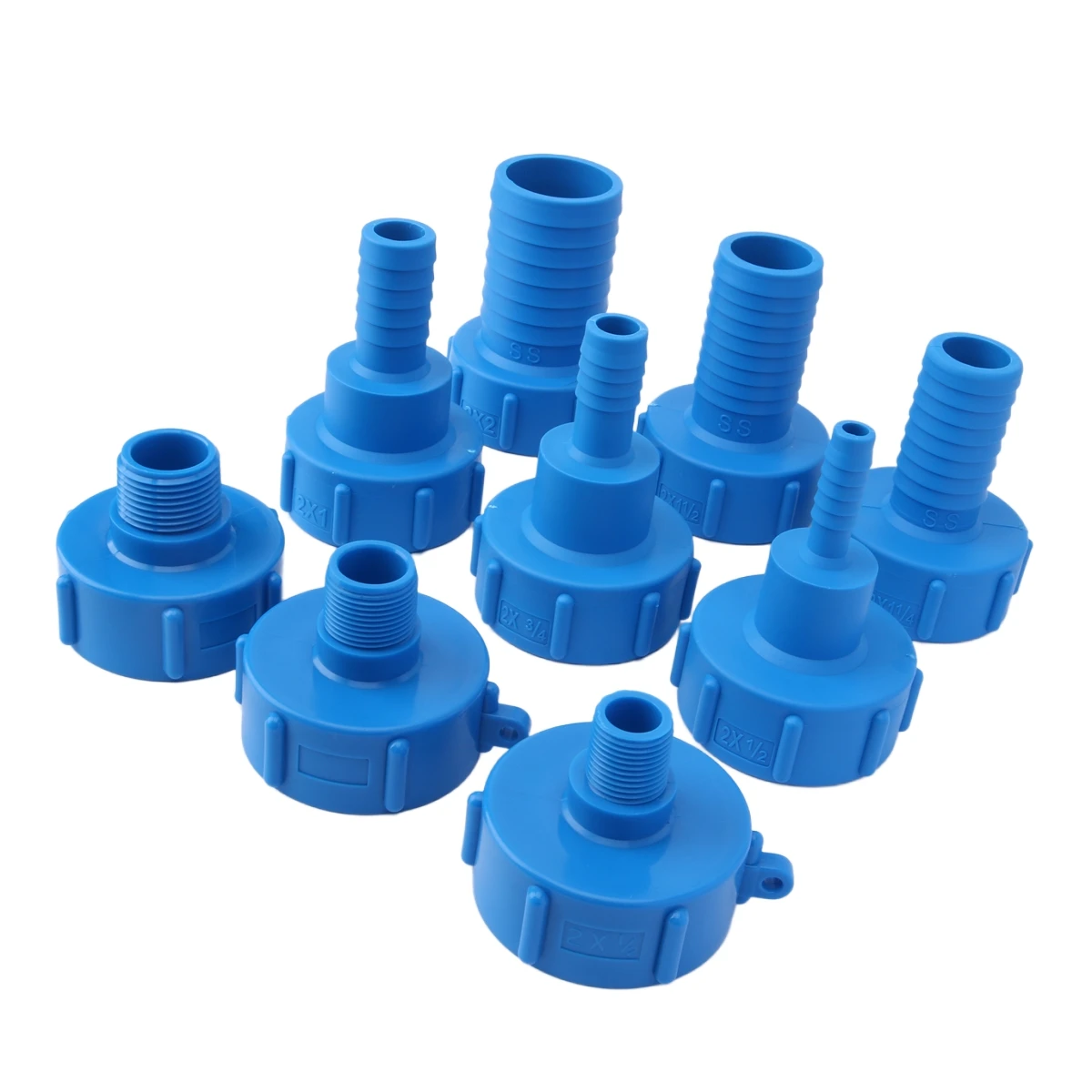 IBC Tank Adapter S60 Coarse Thread To 1/2