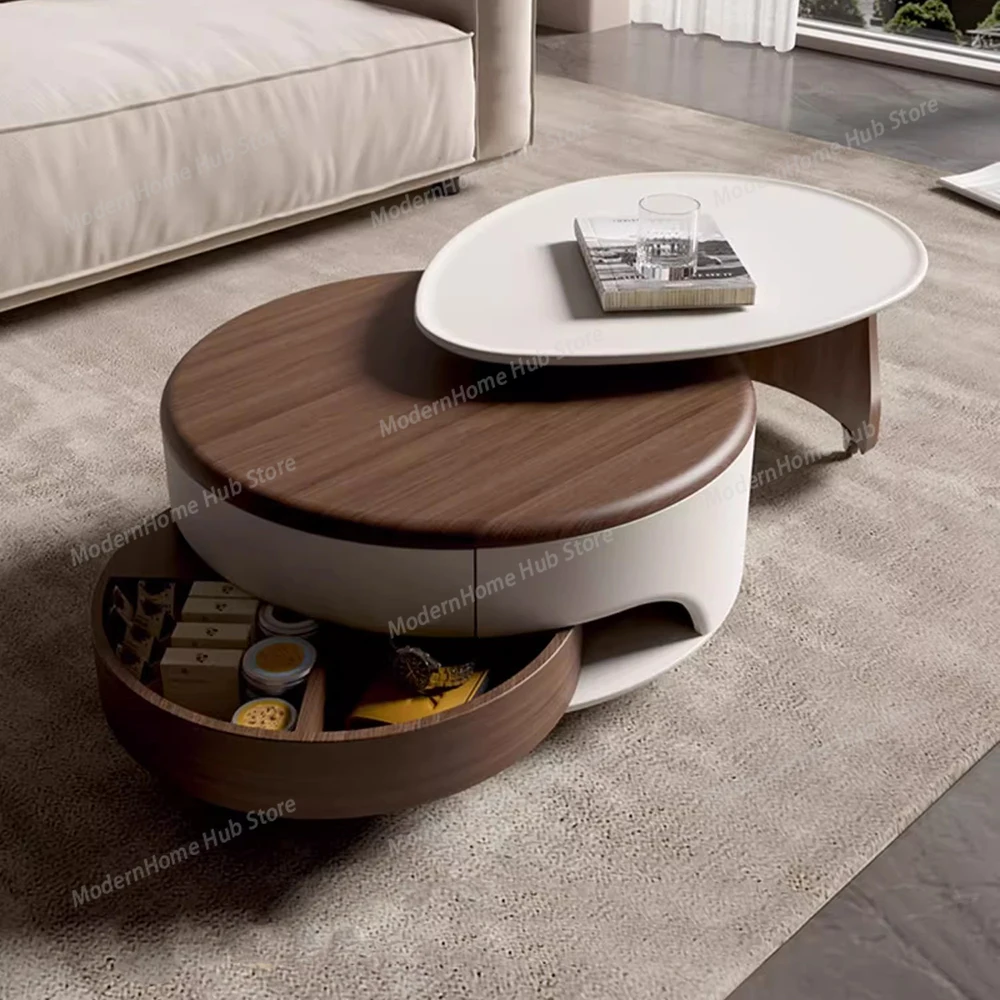 

Simple Luxury Coffee Table Storage Glamour Design Effect Coffee Table Minimalist Premium Mesa Centro Salon Living Room Furniture