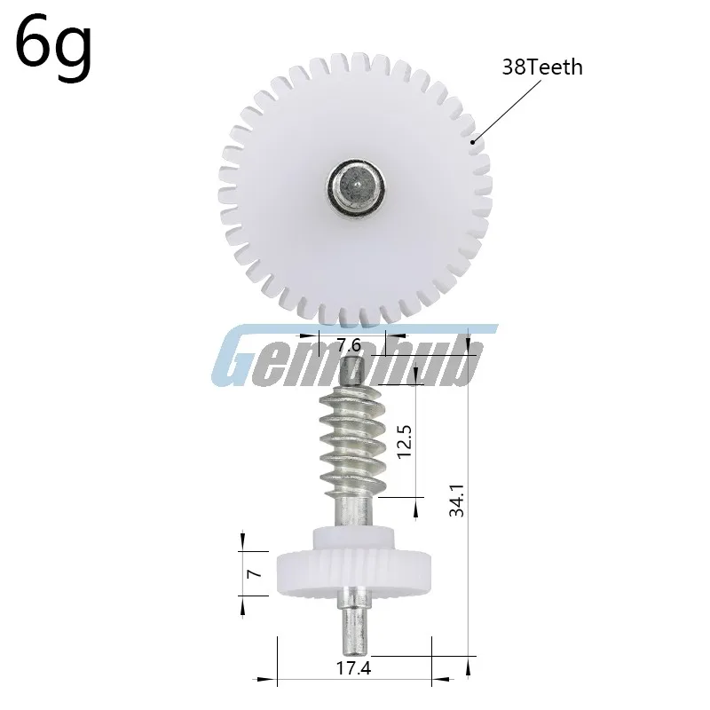 Gemohub Auto ZIJ VLEUGEL SPIEGEL OPVOUWBARE MOTOR gear 38 T Voor Peugeot 208 2008 E-208 Citroën Relay Changan CS35 CS75 vervanging kits