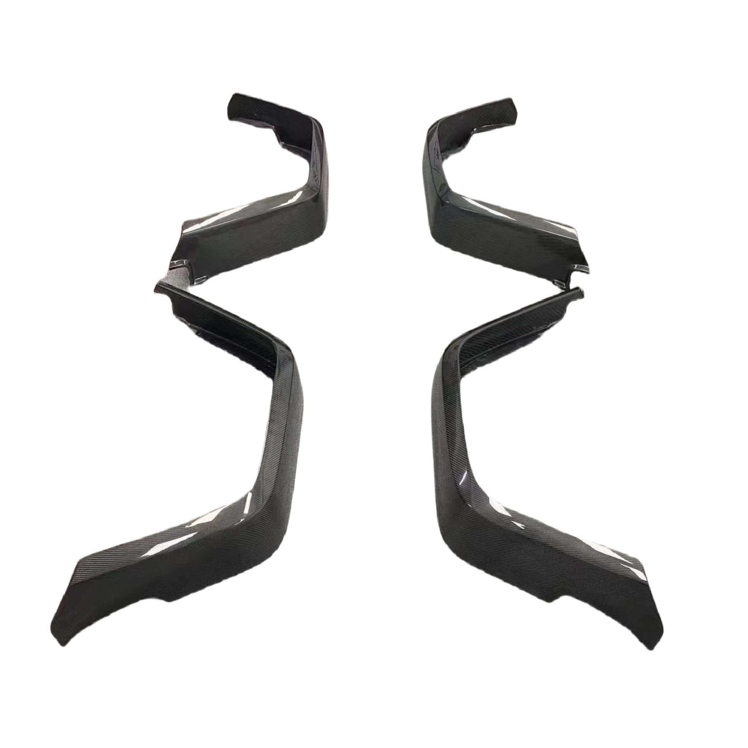 G Class W463 Dry Carbon Fiber 4X4 18cm Width Wide Car Over Fenders Flares Wheel Arches Eyebrow