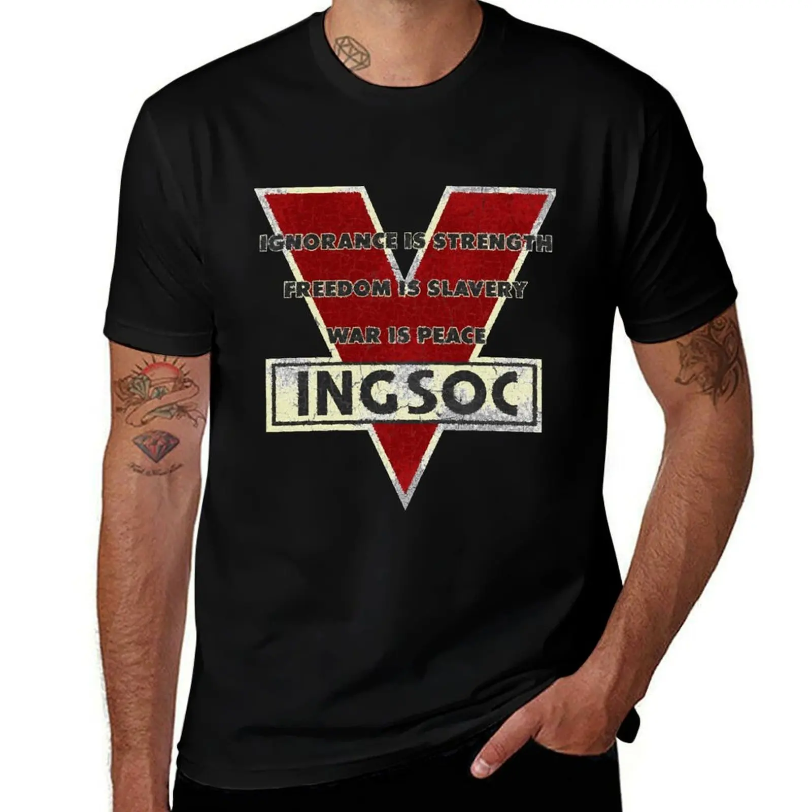 IGNORANCE IS STRENGTH T-Shirt All Weather Casual Short Sleeve T-Shirt