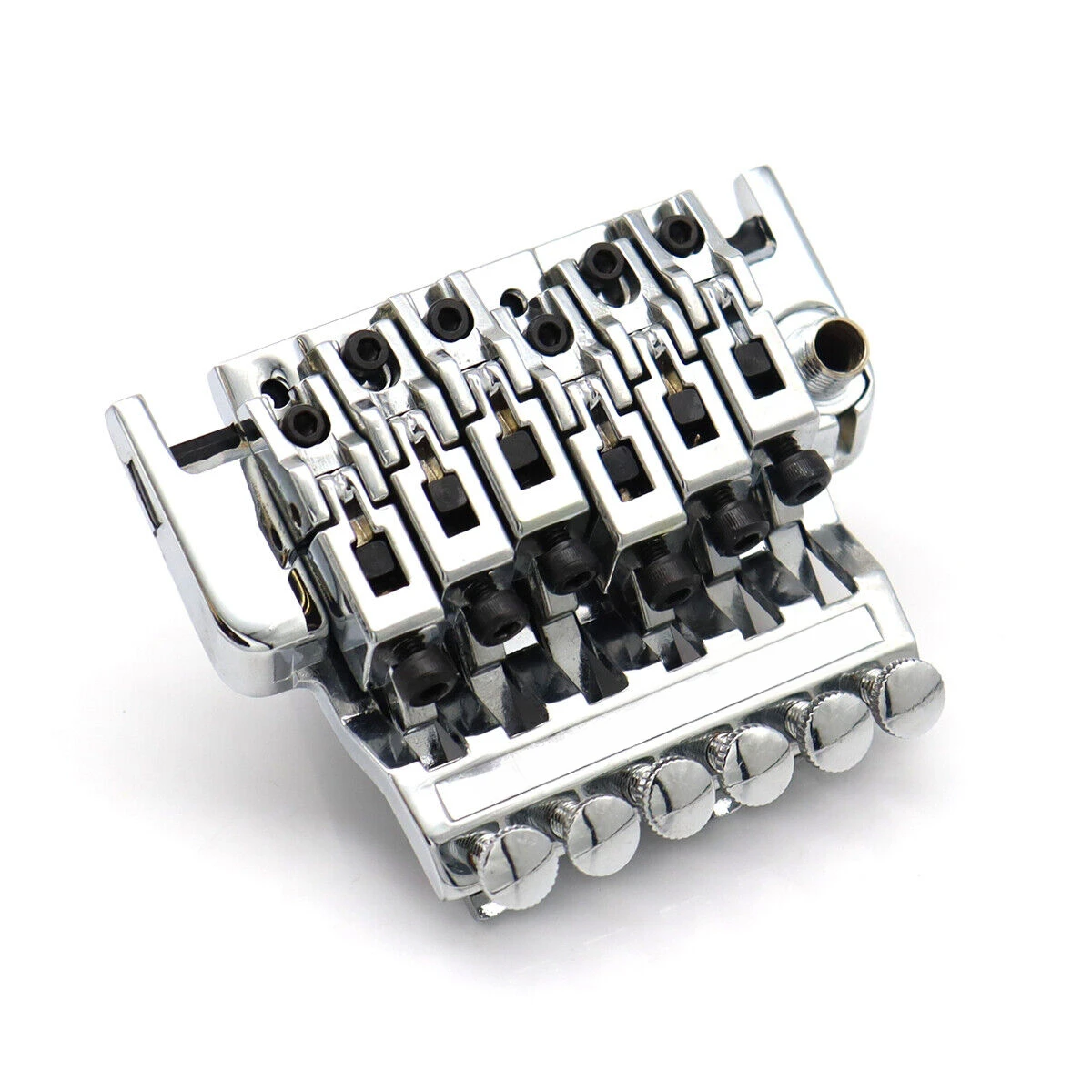 

Электрогитара Тремоло Бридж Двойная блокирующая сборочная система Хром