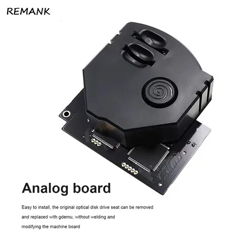 REMANK 5 20 V5.20.5 para consola DC para SEGA Dreamcast GDU DC VA1 Placa de emulación de unidad óptica y Kit de montaje de tarjeta remota