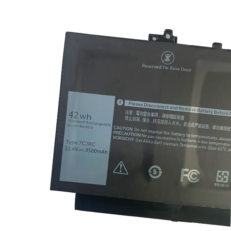 Imagem -04 - Dxt-novo Notebook Bateria 7cjrc para Dell Latitude 7470 7270 E7270 E7470 Série 1w2y2 21x15 021x15 Tx283 0tx283 G001 P26s001