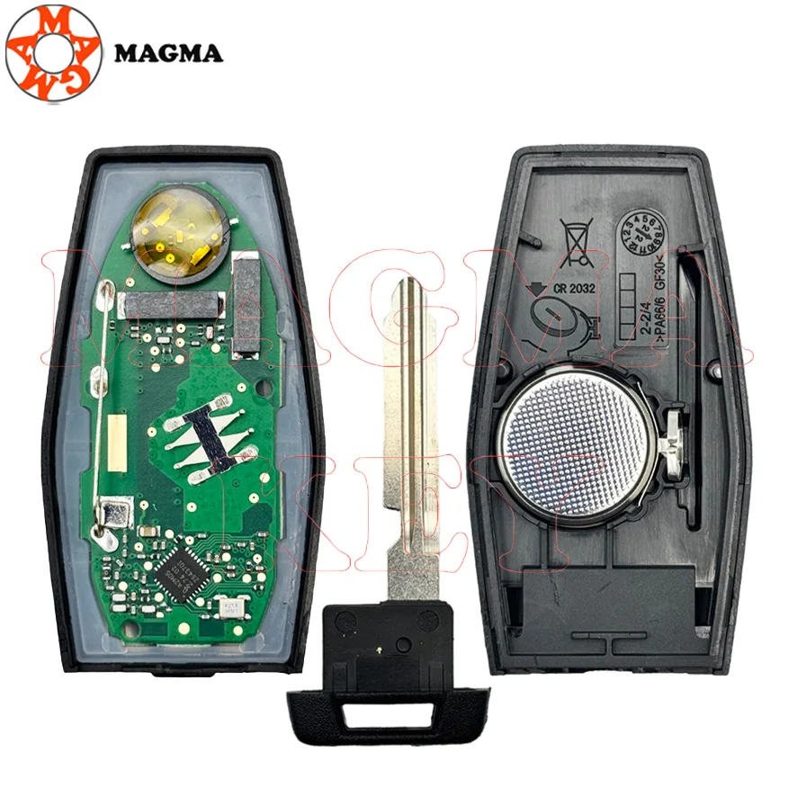 ماغما ميتسوبيشي أوتلاندر 2022 2023 2024 433 ميجا هرتز 4A رقاقة الذكية مفتاح السيارة عن بعد فوب 3/4 أزرار KR5MTXN1 S180145500 S180145400 #2