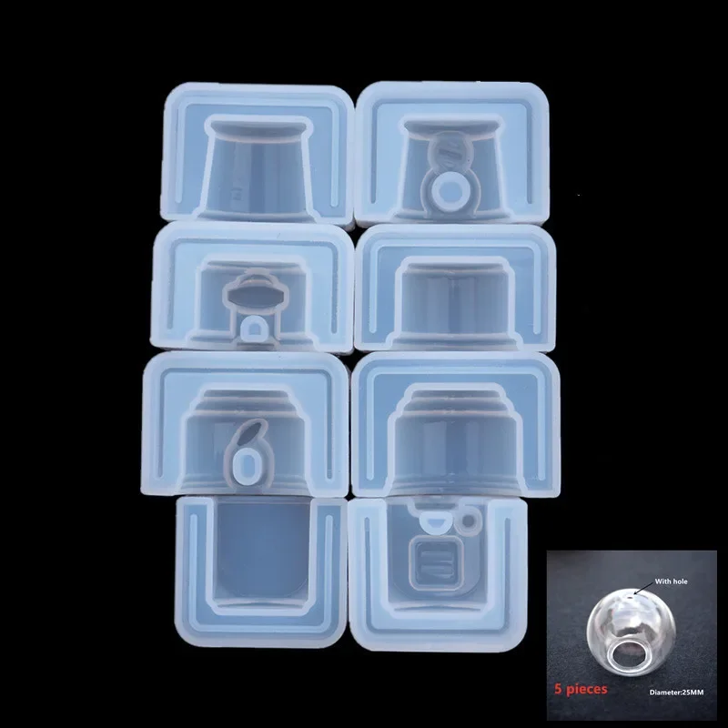 Moule Tridimensionnel en Silicone pour Machine à Tordre, Jeu de Sable Mouvant, Boule de Clip, Résine