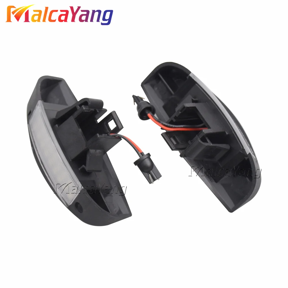 2PCS LED License Plate Light For Citroen Jumpy Jumper Relay Fiat Ducato Peugeot Boxer Canbus Error Free Number Lamp
