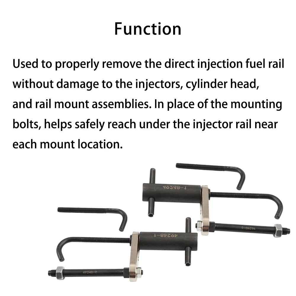 Alat Pembuka Rakitan Rel Injektor 6706 EN-49248 untuk Mesin Injeksi Langsung Bensin GM 2007-2014 untuk Cadillac Saturn Pontiac