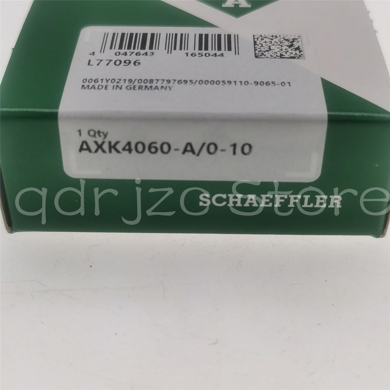 

Planar thrust needle roller bearing AXK4060-A = NTB4060 40X60X3 mm