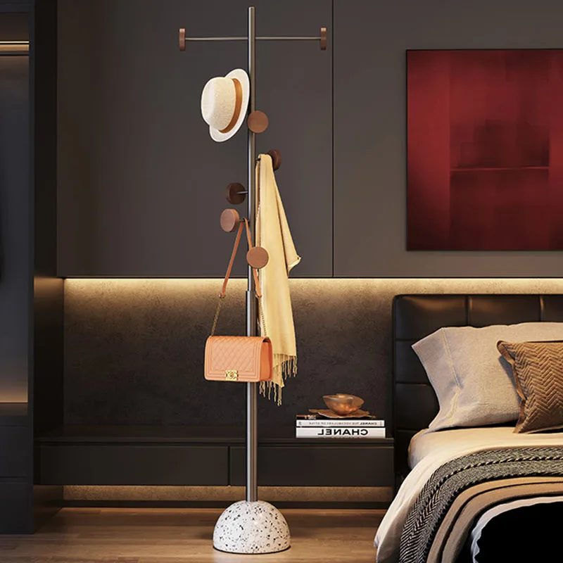 Metal Display Coat Racks Floor Modern Bedroom Hanging Living Room Hotel Coat Racks Standing Perchero Lounge Suite Furniture