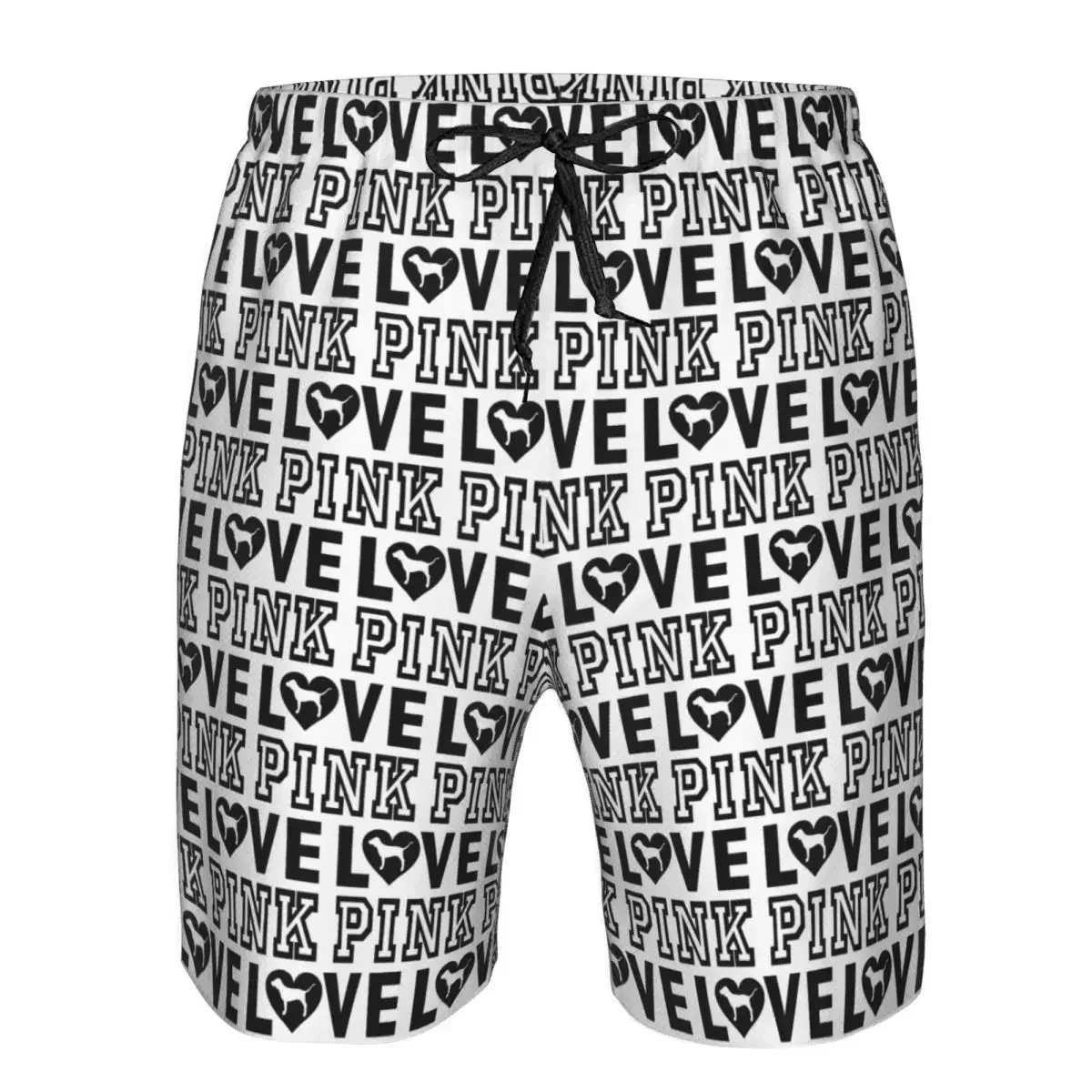 Pantalones de baño de color rosa, tipo bermudas, para la playa, de secado rápido, ideales para nadar, para uso casual, para el verano, para hombre.
