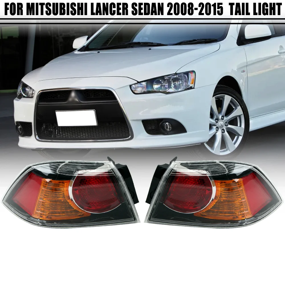 

Car Outside Inside Tail Light R L For Mitsubishi Lance Sedan 2008-2015 Reversing Signal HeadLight Stop Lamp Assembly 8330A624