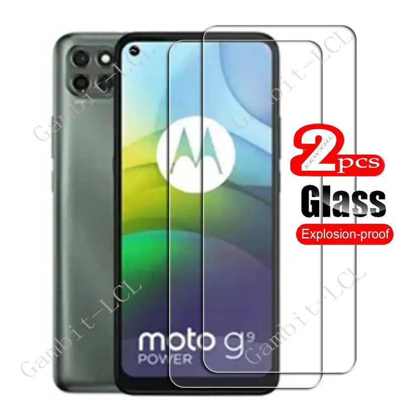 2PCS FOR Motorola Moto G9 Power 6.8 Tempered Glass Protective ON MotoG9Power MotoG9 G9Power XT2091-3 Screen Protector Film Cover