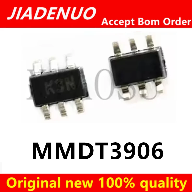 (10-20pcs)100% original New MMDT3906 SOT363-6 K3N Chipset