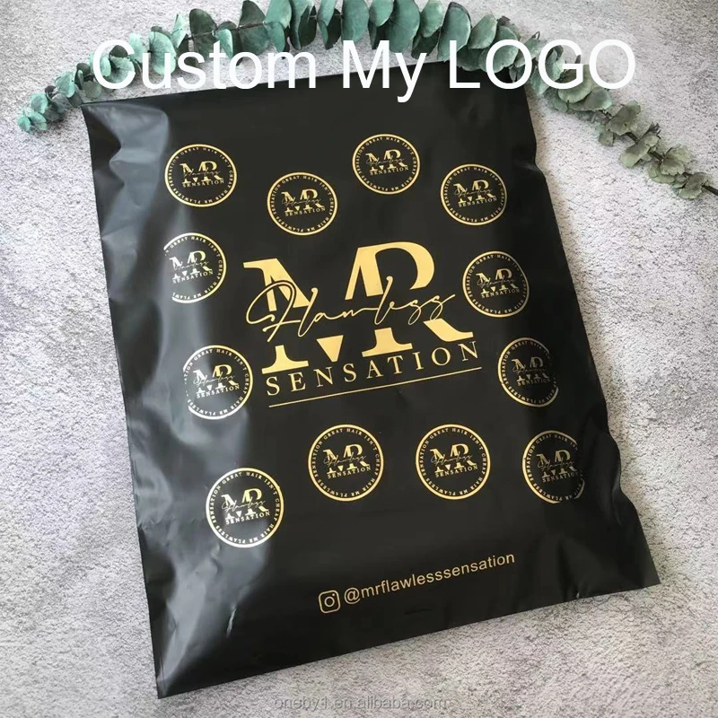 Custom Logo Biodegradable Compostable Postage Satchels Plastic Envelopes Shipping Courier Poly Mailer Mailing Bags For Clothing