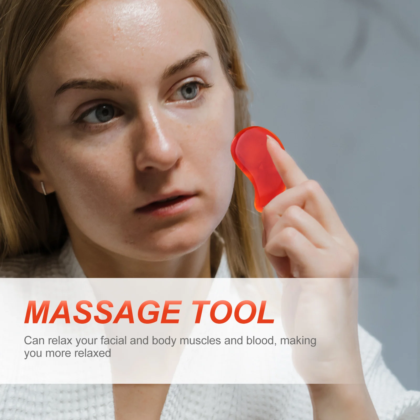 

1 шт., доска Гуа Ша для лица, высокое качество, гладкий материал, снятие стресса, мышечная боль, массажный инструмент, подарок, разные цвета