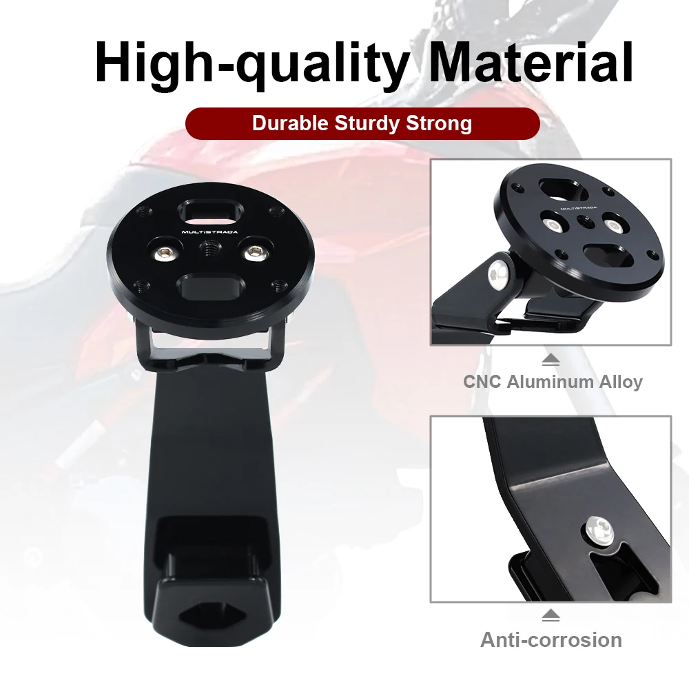 Motorcycle Navigation Phone Mount Bracket GPS Holder Fit For Ducati Multistrada V2 950/950 S 1200 S/Enduro 1260 S/Enduro/ D/Air