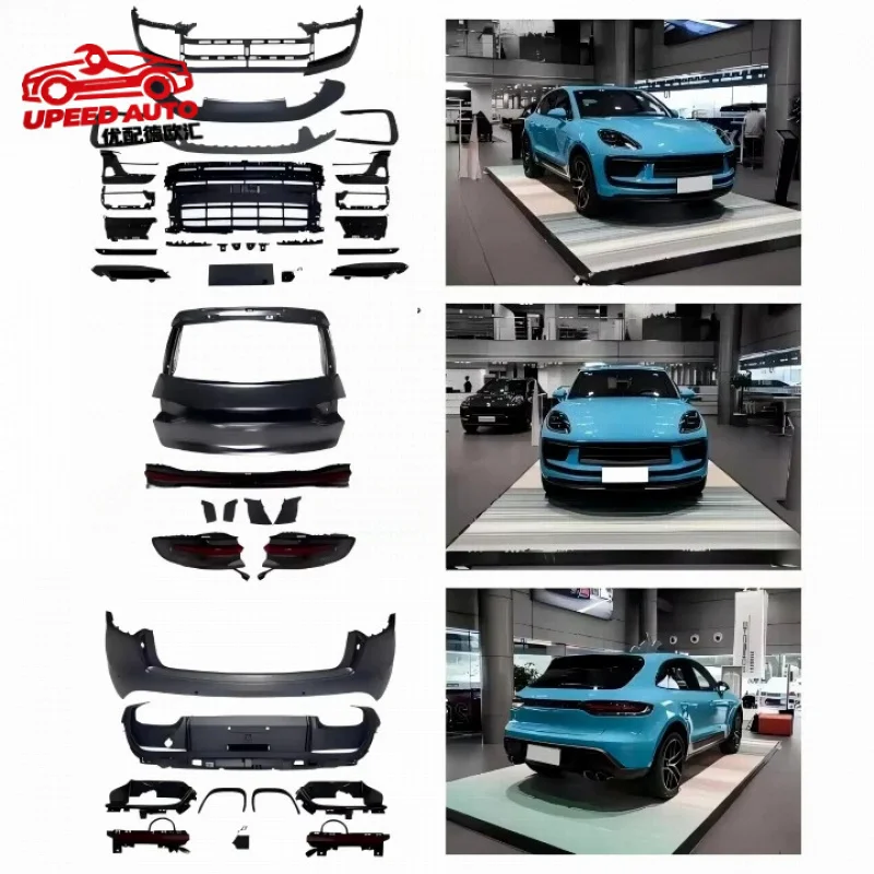 Suitable for STLF Upgrade 2023 Version MACAN Front Rear Body Kit Models 2014-2021 Lossless Easy Installation 1-Year Warranty
