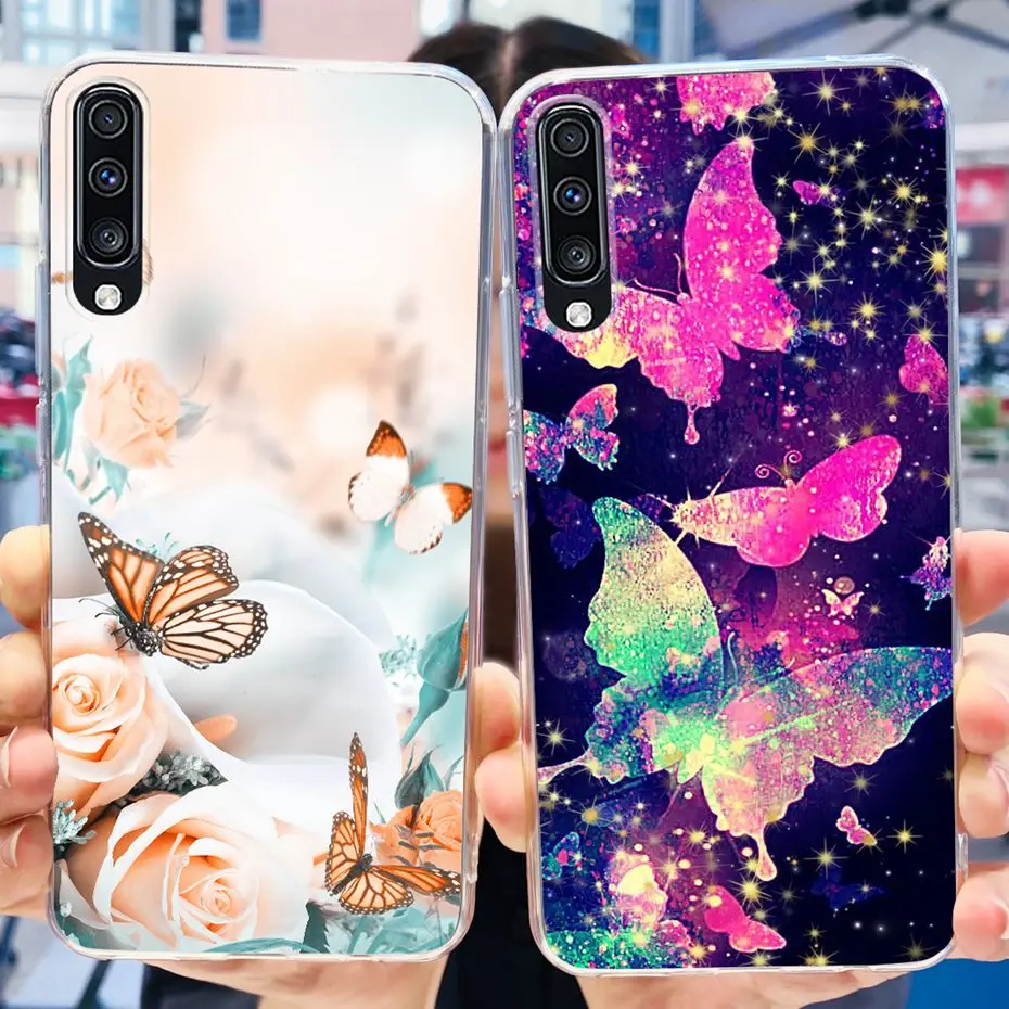 For Samsung Galaxy A50 50S A30S Phone Case Cute Painted Soft Silicone TPU Back Cover For Samsung A50 A 50S A30S Cases Fundas
