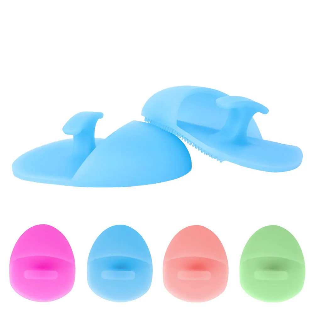 2 قطعة فرشاة تنظيف الوجه سيليكون تنظيف عميق الوجه تنظيف أداة تدليك مريح المحمولة فرشاة الوجه يزيل الرؤوس السوداء