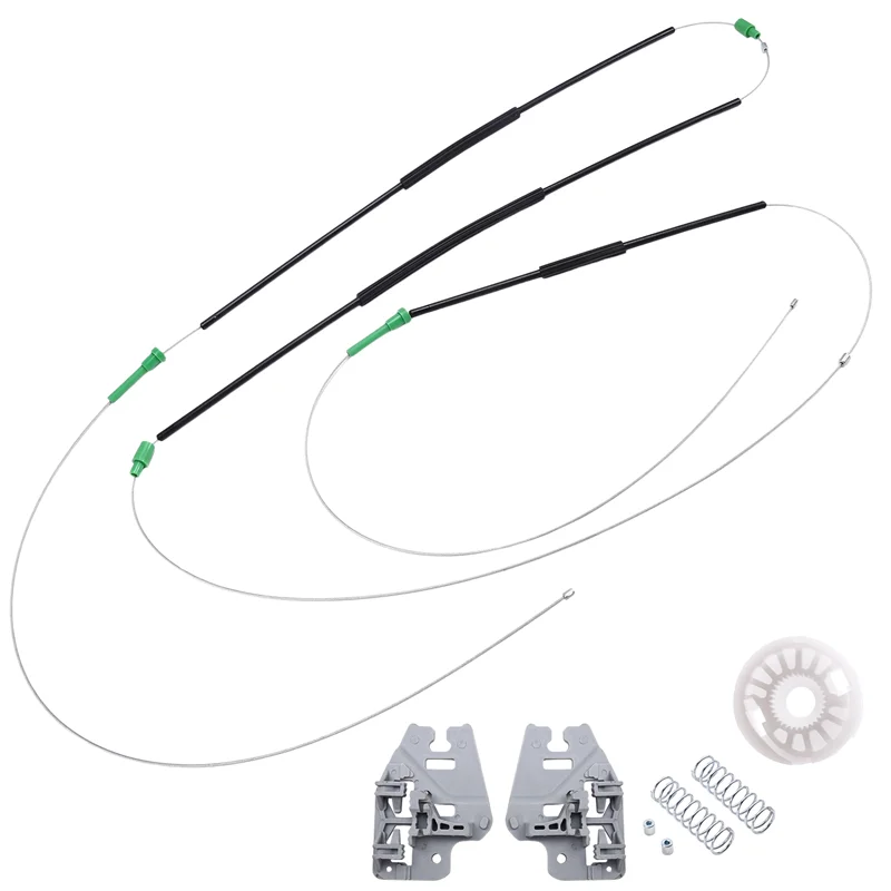 

NEW-Car Power Window Regulator Repair Kit For BMW E46 323I 325I 328I Front Left Or Right 51337020659 / 51337020660