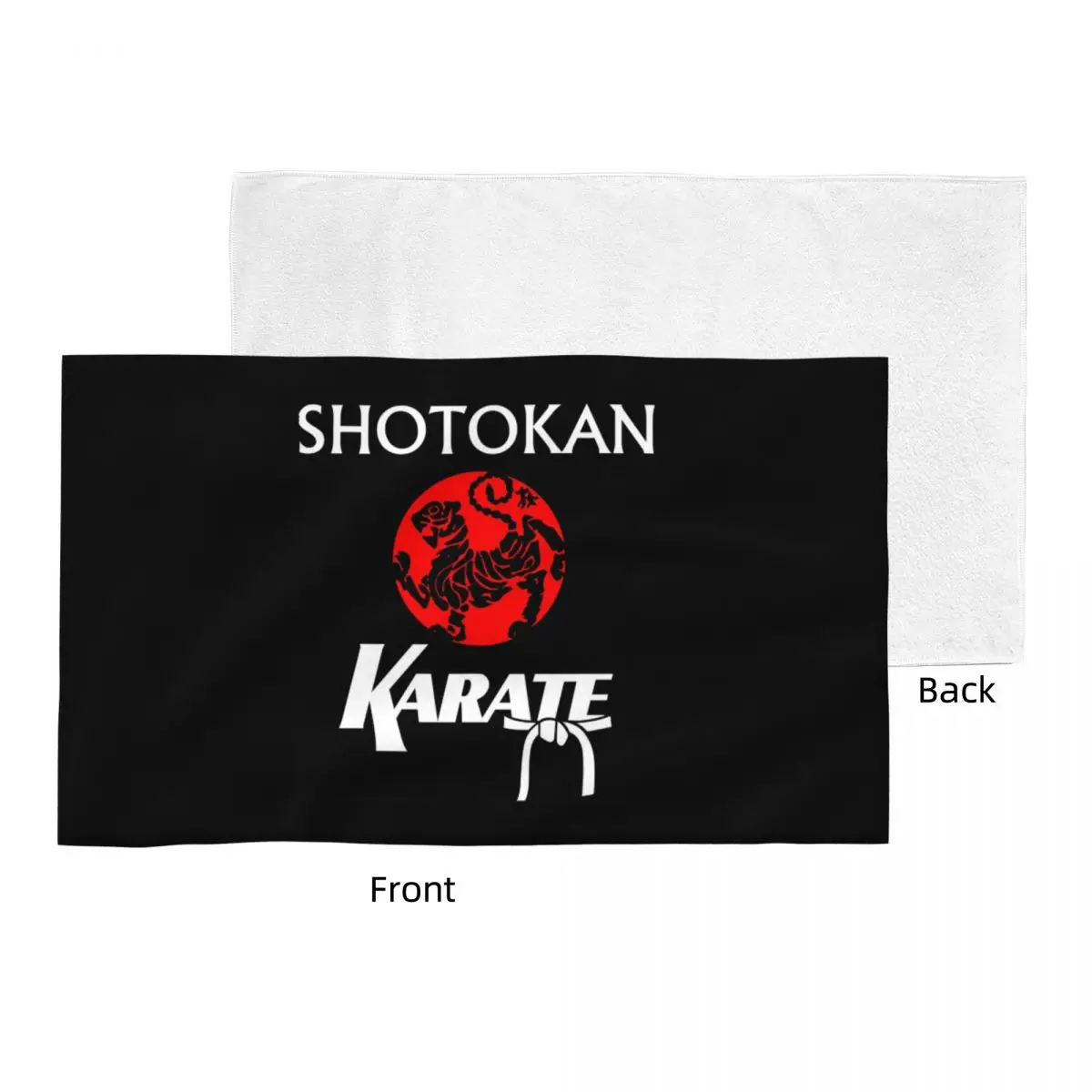 Custom Shotokan Karate Soft Face Towel Quick Dry Pool Bath Cotton Towels Absorbent