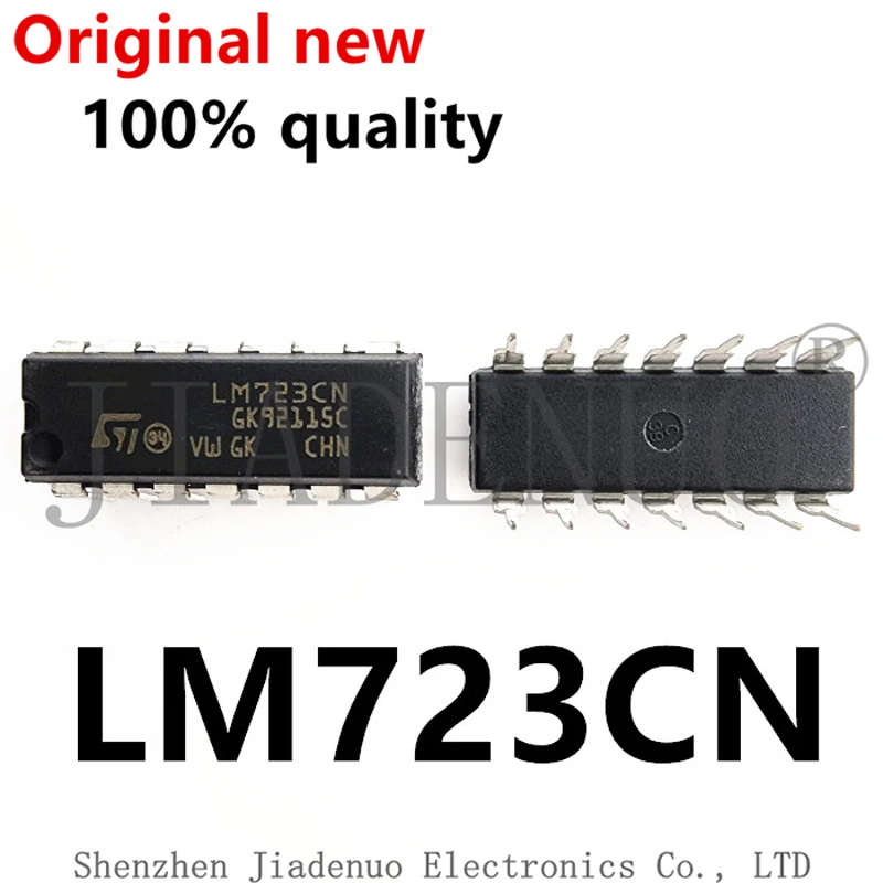 (2-5pcs)100% original New LM723CN DIP14 LM723CN  Chipset