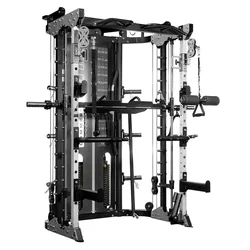 Smith Machine Squat Rack All in One Multi Functional Machine Commercial Home Use Fitness Equipment  Functional Trainer Rack