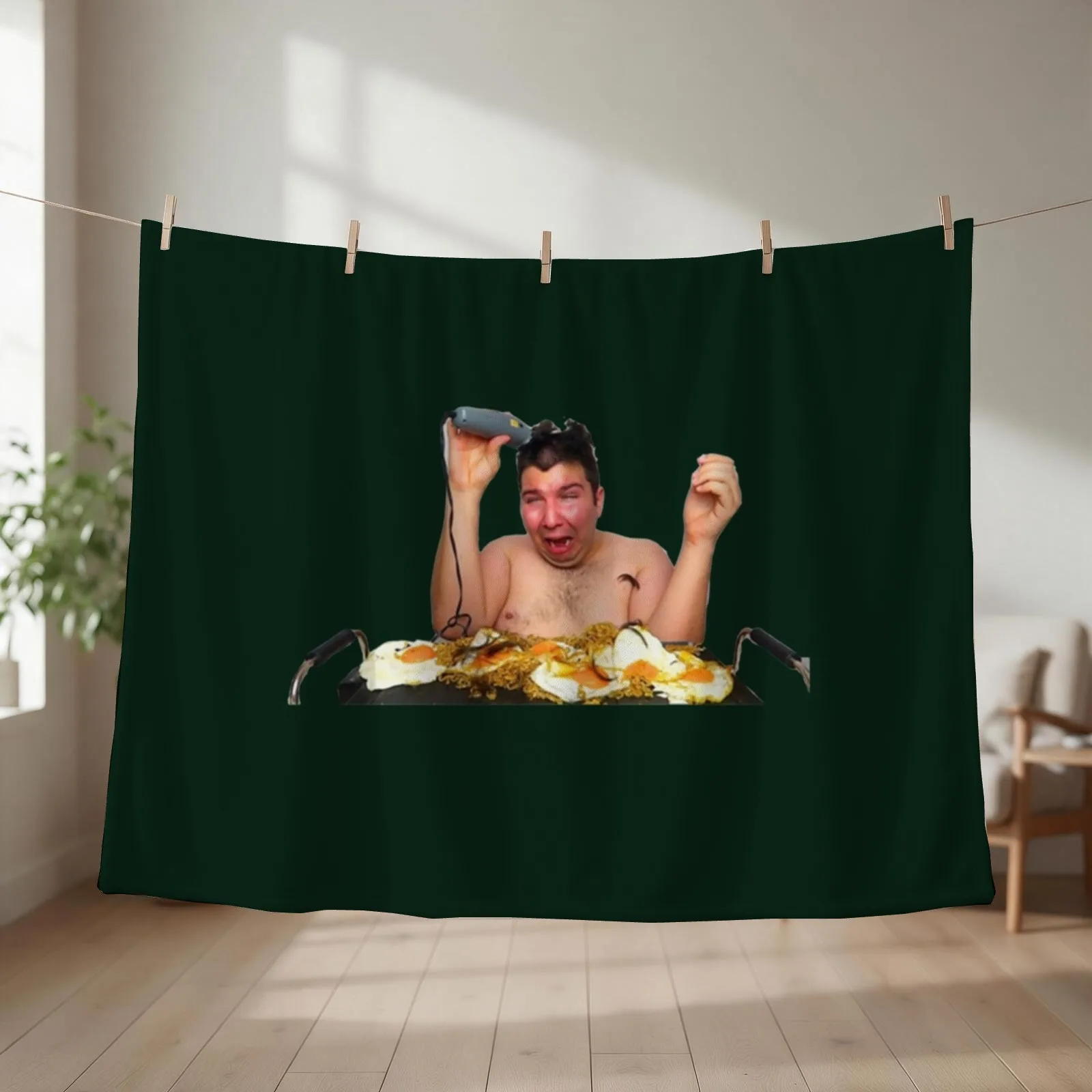 Nikocado Avocado Crying Meme Throw Blanket Extra Large Throw Blankets For Baby Soft Plaid Sofa Quilt Blankets