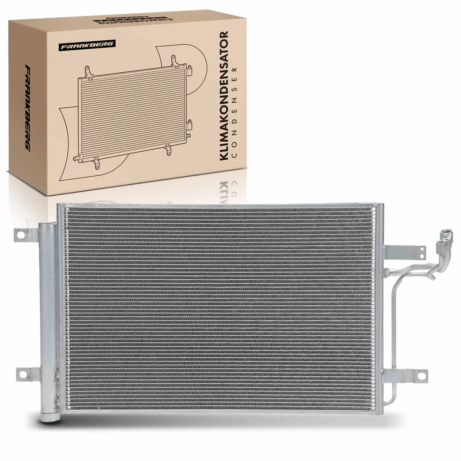 Frankberg 1x condensator airconditioner voor Mazda 3 notchback BL BK CX-30 1.6L-2.5L MA3030168 30256 VA4561480A BDWK61480B