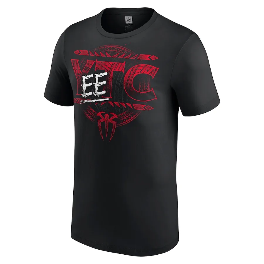 

Men's Roman Reigns Black Yee TC T-shirt Simple Fashionable Loose Sweat Absorbing Breathable Suitable for Daily Leisure Sports