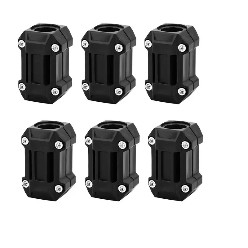 

Classy-6Pcs Motorcycle Engine Guard Bumper Block Anti-Collision Block Bumper Protection Block For Motorcycle 22/25/28Mm Bumper