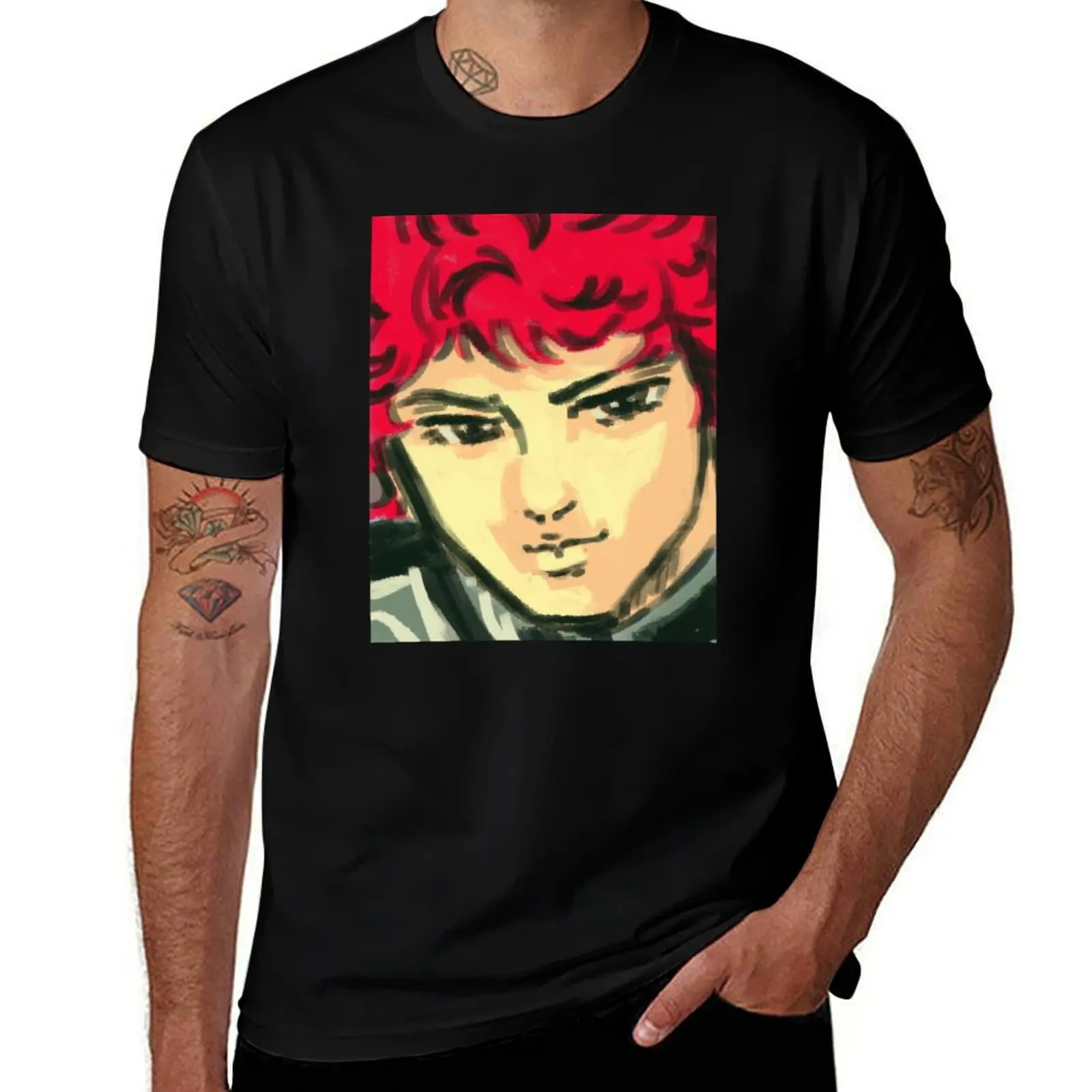 

Siegfried Kircheis LOGH T-Shirt Work Daily Short Sleeve Top