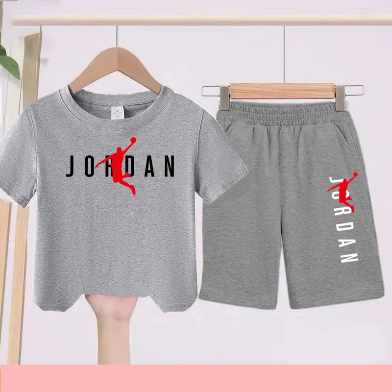 

Kids Leisure Letter Print 2pcs Hoodie+Pants Tracksuits 3-13 Years Boys Girls Spring Autumn Outfits Streetwears Children Clothes