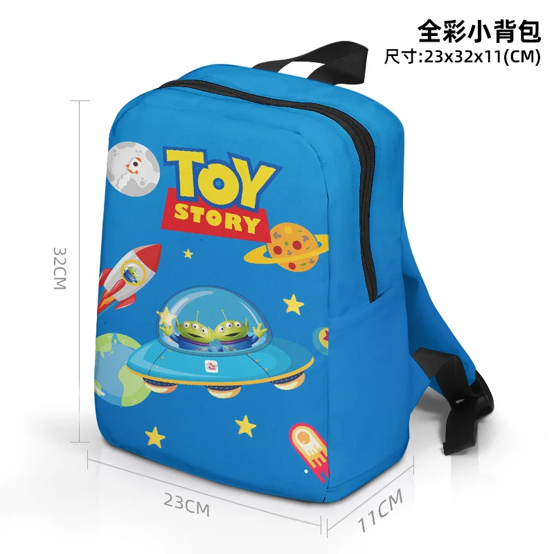 Disney Toy Story Aliens 6671 Anime Customized Backpack Mini Casual Cartoon Children Bag School Knapsack Gift