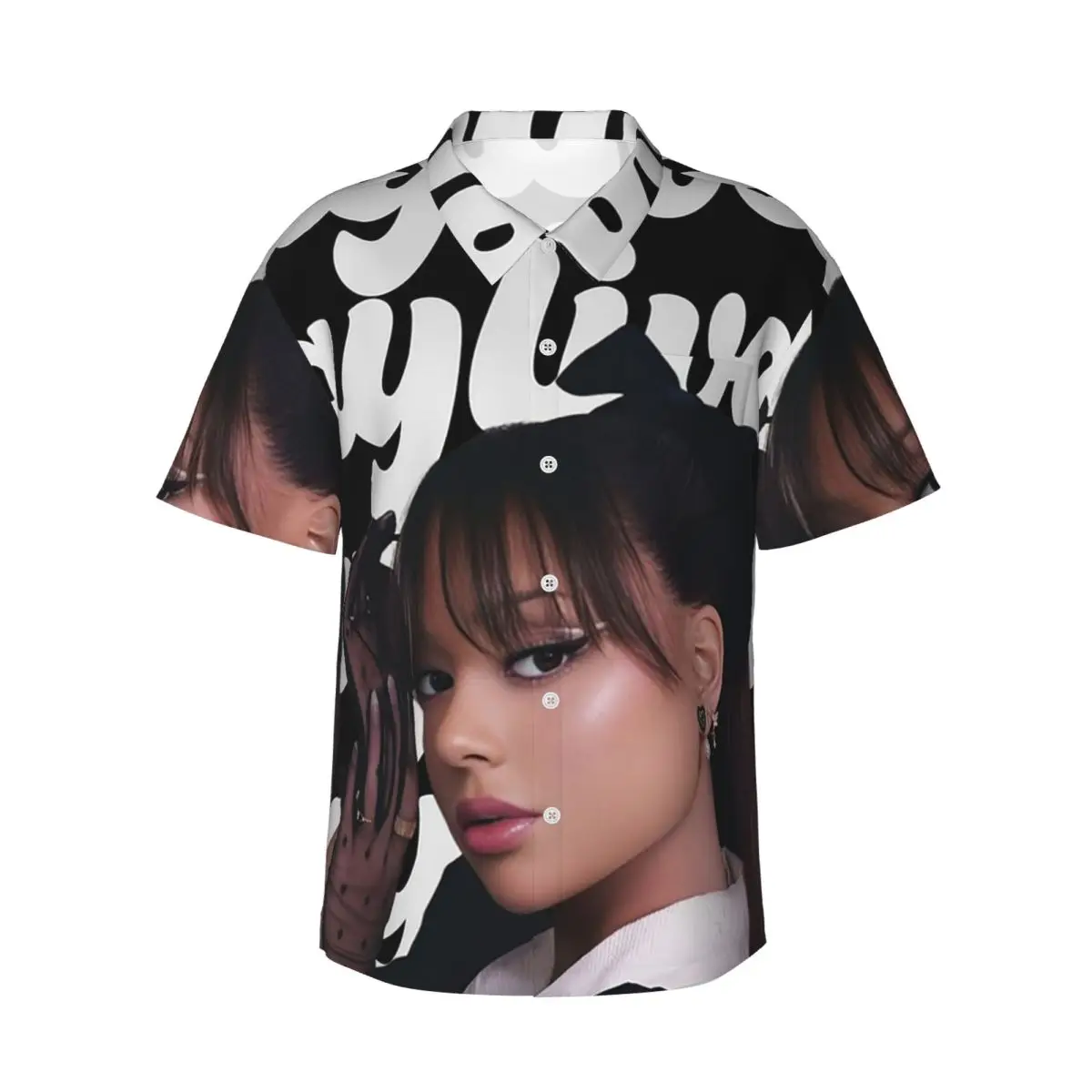 

Pop Art Ayliva In Liebe Men's Shirts Hawaiian Short Sleeve Shirt Fashion Lapel Tops for Summer Beach