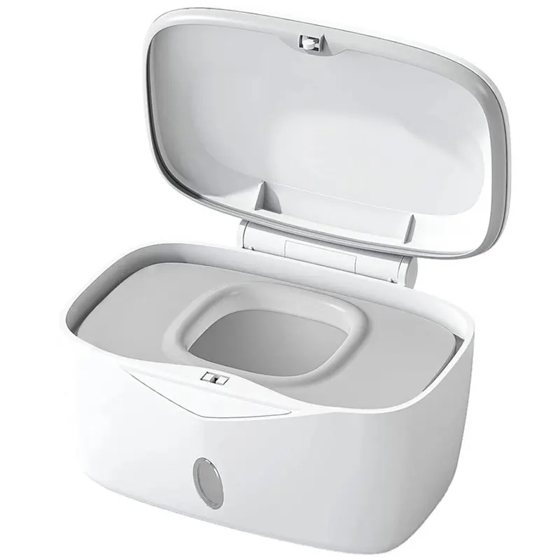 2026 New Wipes Dispenser with Weighted Plate, Perfect Pull Baby Wipe Holder, Refillable Wipe Container, Keeps Wipes Freshs