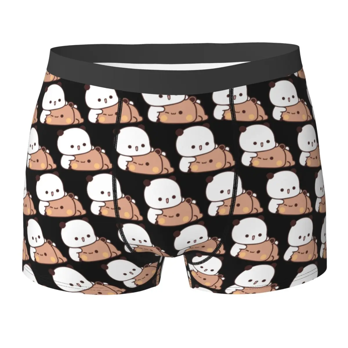 

Милое нижнее белье Bubu Dudu Kawaii Bear, мужские трусы, дизайн, забавные боксеры, популярные шорты, трусы, большой размер 2XL